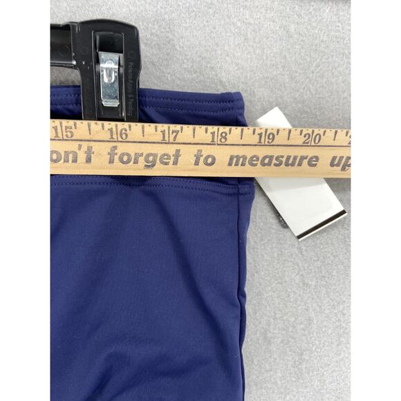 NWT Lands End Swim Bottom Womens Sz XL (18) Navy Blue High Waist Slimming $36 - Picture 3 of 9